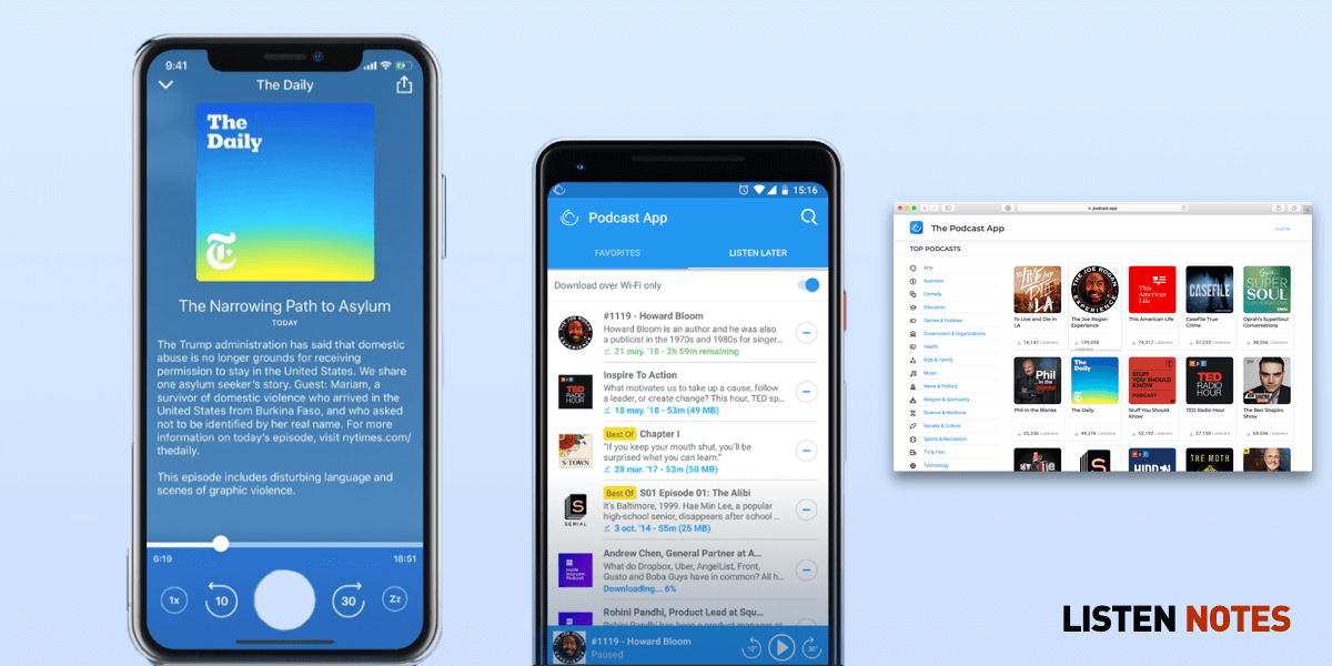 The Only Podcast App List You Ll Ever Need In 2021 Listen Notes