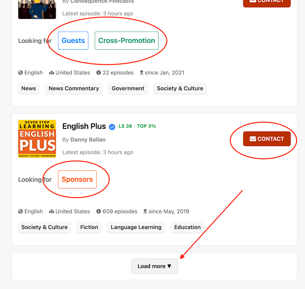 See All Podcasts in Classifieds Ads