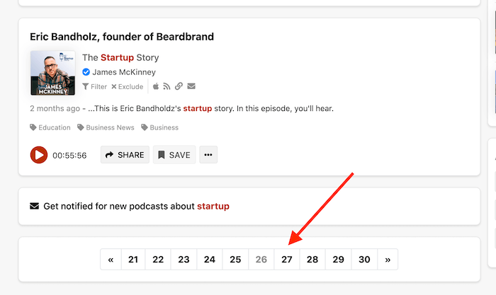 See More Search Results Per Query